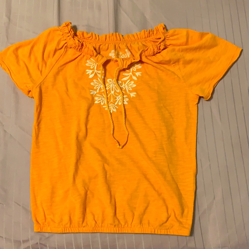 MUDD orange shirt